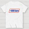 +1000 Aura Art Print Cotton Summer Casual Cool Loose T-Shirt
