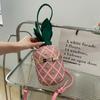 Bags Popular Versatile Messenger Bags Portable Pineapple Bucket Bags Personalized Design Chain Bags Women's Bags Fashion Versatile