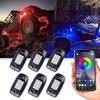 MOREFULLS LED Underlight, Car RGB Lock Light, Light Kit, Set of 6 for Car,