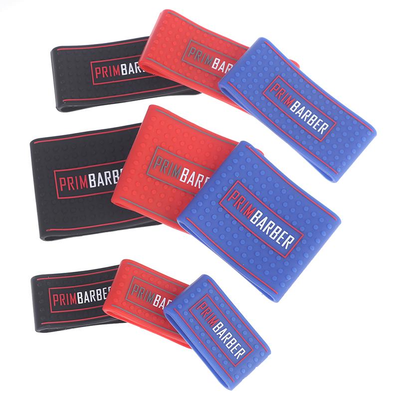 3 шт./компл. Силиконовые накладки на ручки для машинки для стрижки волос, нескользящие кольца для триммера для волос 3 размера