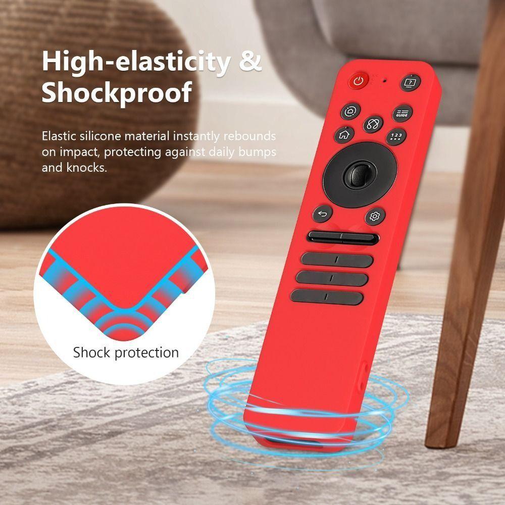 Высококачественный силиконовый защитный чехол, противоударный, со шнурком, мягкий чехол-протектор, чехол для пульта дистанционного управления для LG MR25GA