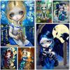 DIY 5D Diamond Painting Anime Girl Diamond Mosaic Cross Stitch Kits Home Decoration Full Round Diamond Embroidery