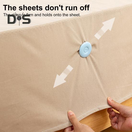 4 шт. держатели простыней пряжки для простыней на резинке боковые пряжки для простыней матраса фиксируют простыни плотно и надежно для всех размеров матрасов