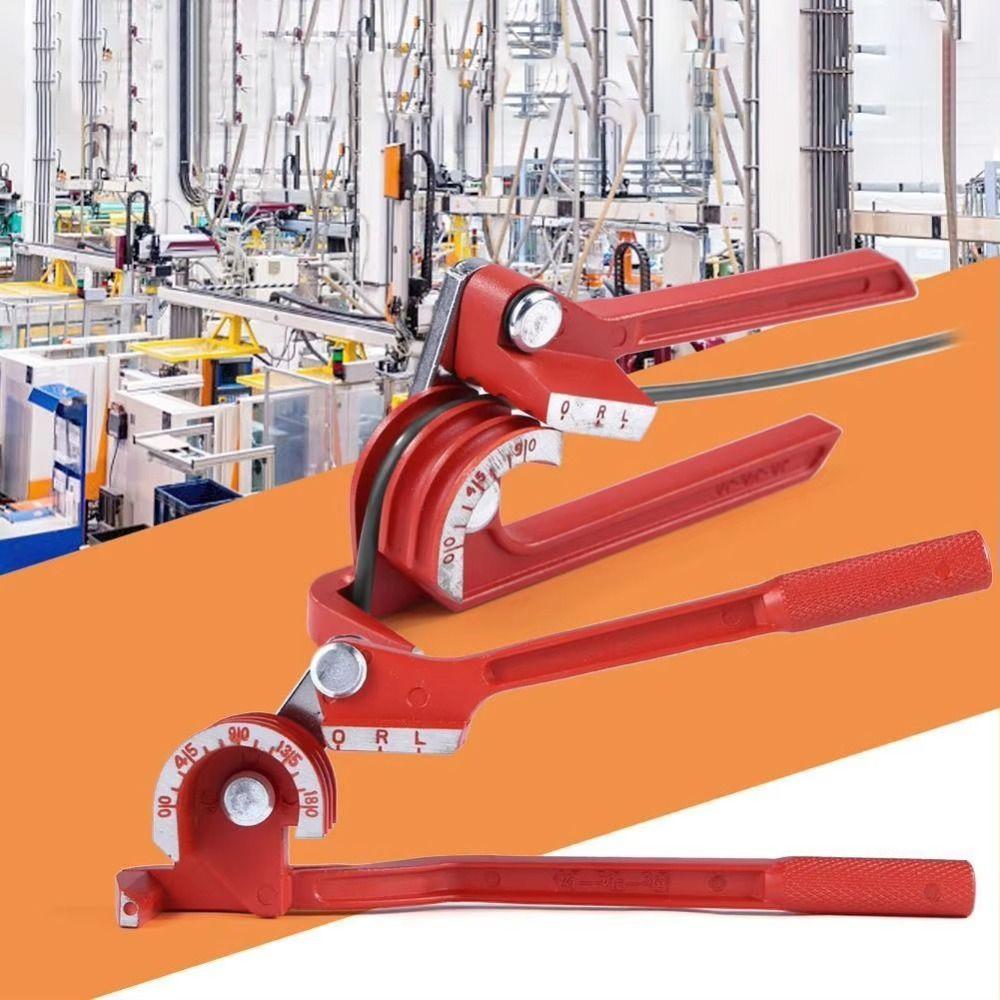 Adjustable Manual Pipe Bender Heavy Duty Copper Pipe Bender Pipe Bending Tool Tubing Bending Tool