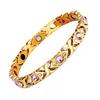 Yingqi Pink Diamond Buckle Magnetic Bracelet