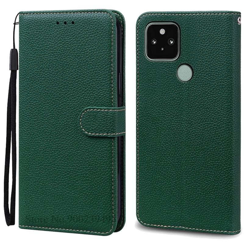 Чехол Pixel 5/Pixel 5A для Google Pixel 5, кожаный чехол-кошелек, чехол для Google Pixel 5A, мягкий силиконовый чехол-кошелек