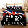 Königin Rockband Digital Printed Bedding for Boys Queen Bedding Set Soft and Comfortable Customized King Size Bedding Set