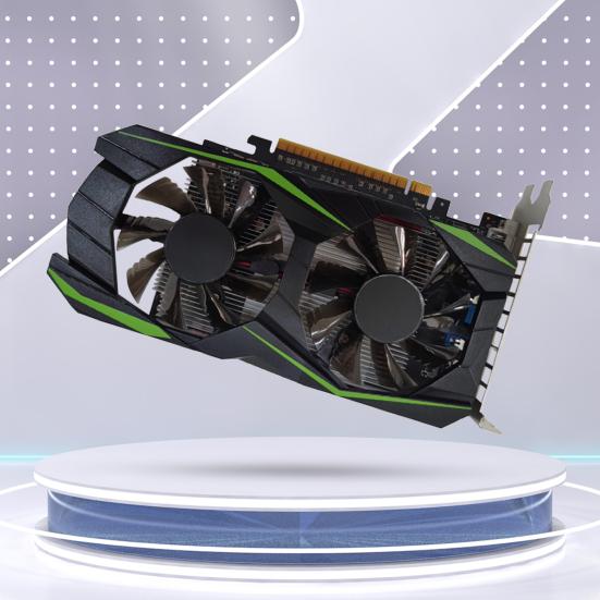 Видеокарта GTX1050TI Независимое Быстрое Рассеивание Тепла Множество Интерфейсов 4 ГБ Продуваемая Видеокарта для ПК для Офиса