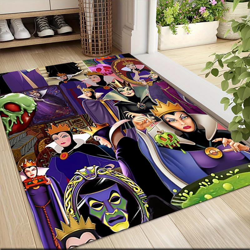 Evil Queens Collage Carpet Rug Soft Washable Antislip Home Living Room Sofa Mats Personalized Christmas Rug