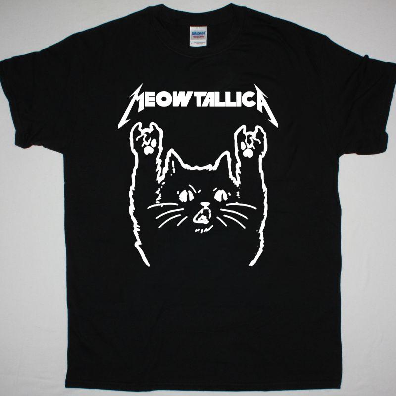 Meowtallicia Футболка с коротким рукавом AOP Унисекс Концертная S-5XL SG784 Унисекс Футболка