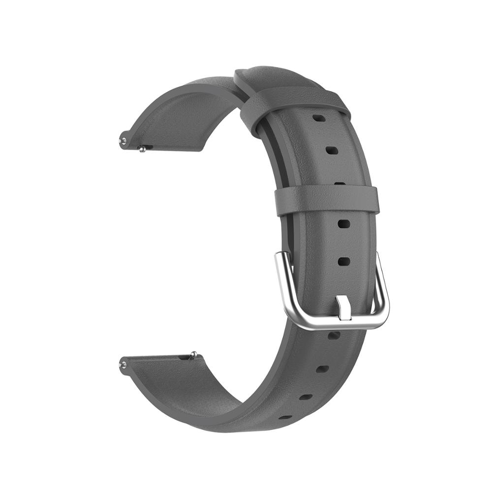 Кожаный ремешок для Samsung Active 2 44мм 40мм SM-R820 R830 Galaxy Watch 46мм 42мм Active2 Gear S3 Браслет Ремешок для часов