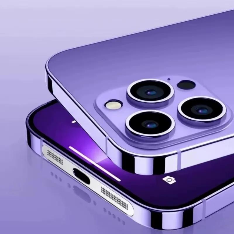 Металлическая пылезащитная сетка-наклейка для IPhone 13 14 Pro Max 14Plus 12 13 Mini, отверстие для динамика слухового аппарата, порт зарядки, пылезащитная сетчатая крышка