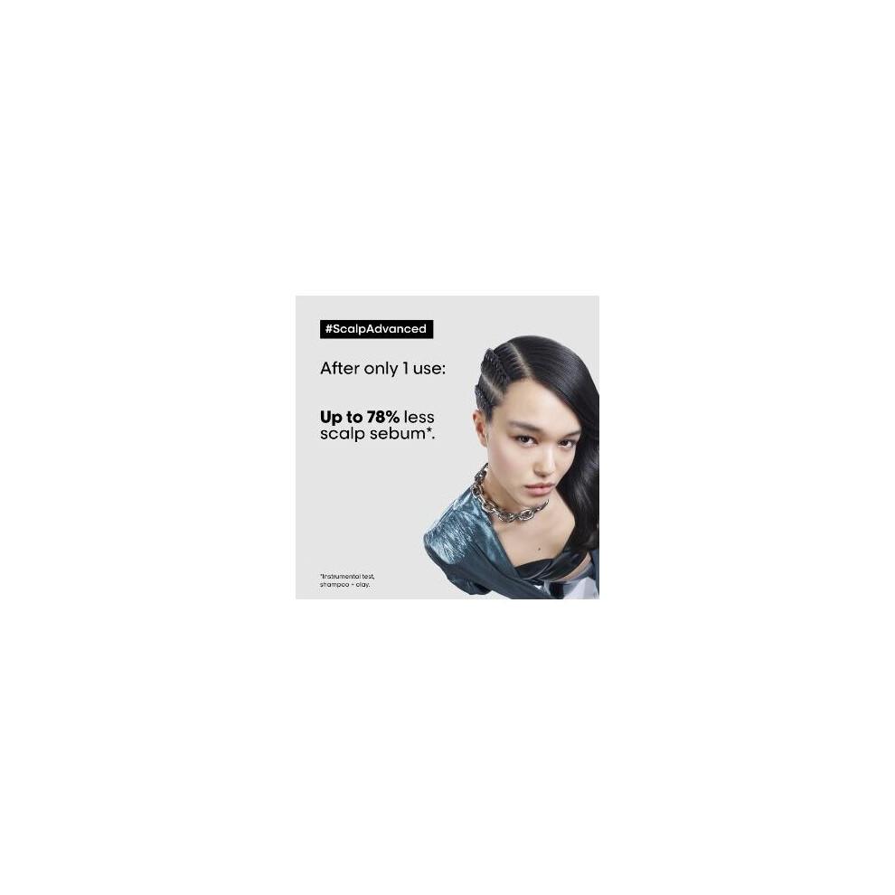 SCALP ADVANCED Shampoo & Maske 2-in-1 gegen fettige Haare, tiefenreinigende Tonerde 500 ml