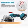 110V/220V 588VF Cordless Electric Circular Saw 125mm Brushless Adjustable Woodworking Tools Wood Cutting Sawing Machine for Makita 18V Battery