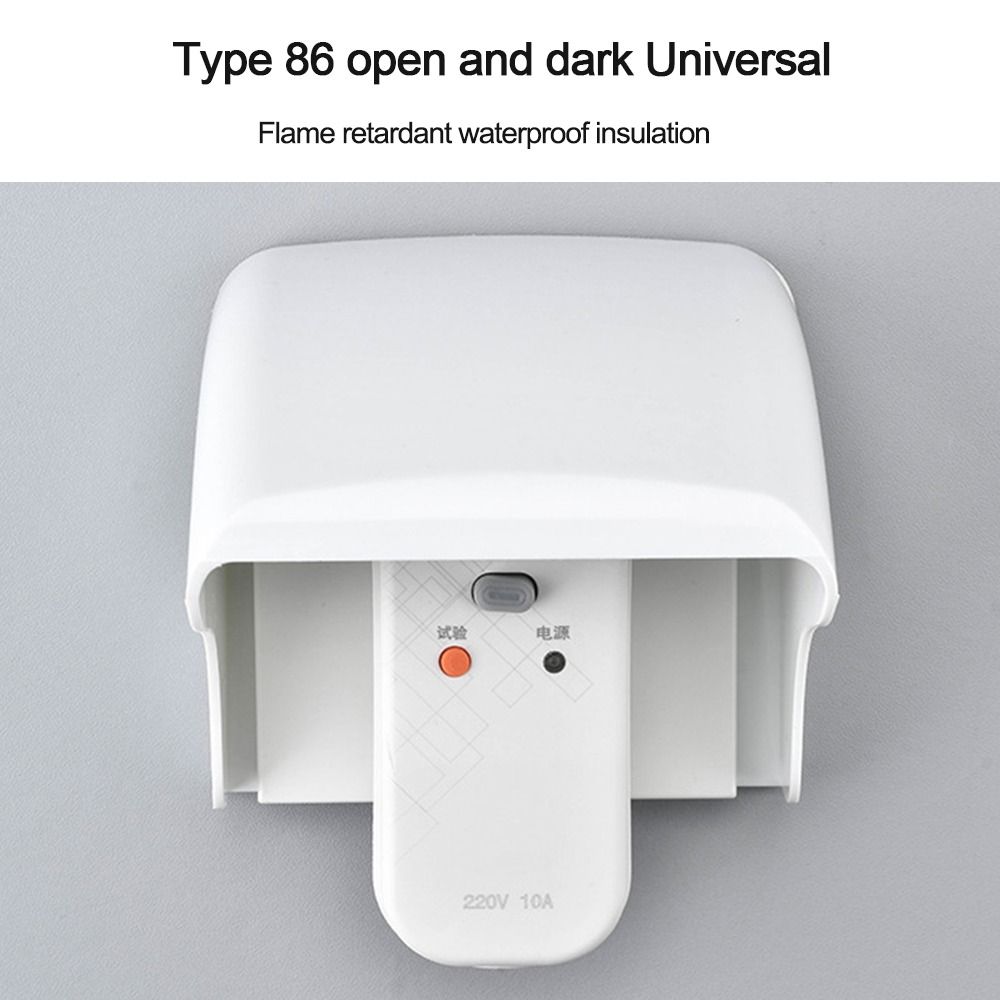 Protective Cover Electric Plug Rainproof Cover Protection Socket Outdoor Socket Waterproof Box