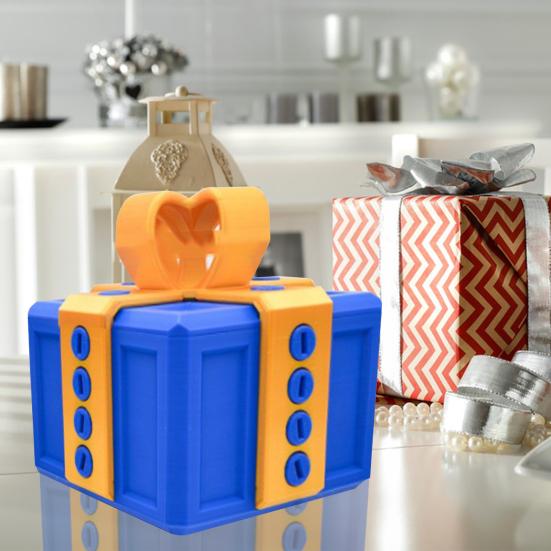 3D раздражающая подарочная коробка интерактивная головоломка игрушка подарочная коробка с винтами розыгрыш сюрприз подарочная коробка настольные украшения для друзей дети