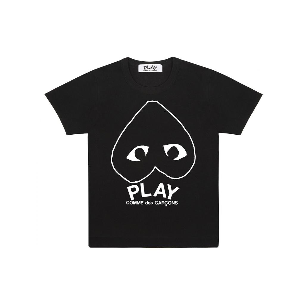 Comme des Garçons PLAY (WMNS) COMME des GARCONS PLAY Inverted Heart Logo T-Shirt 'Black' Women's AZ-T113-051-1