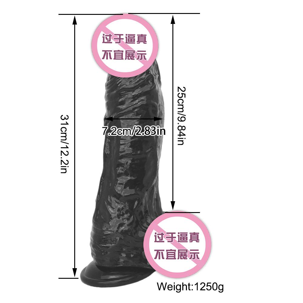 Simulated Penis 7.2cm Female Manual Solid Dildo Adult Sex Toy Female Masturbator