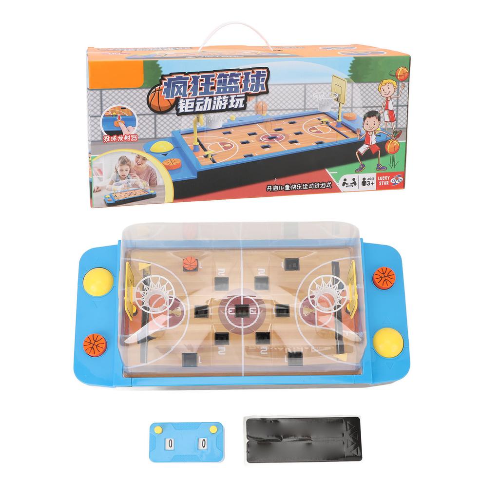 Basketball Shooting Game Toy for Kids ABS Two Player Educational Desktop Basketball Game for Indoor Party Family Gathering