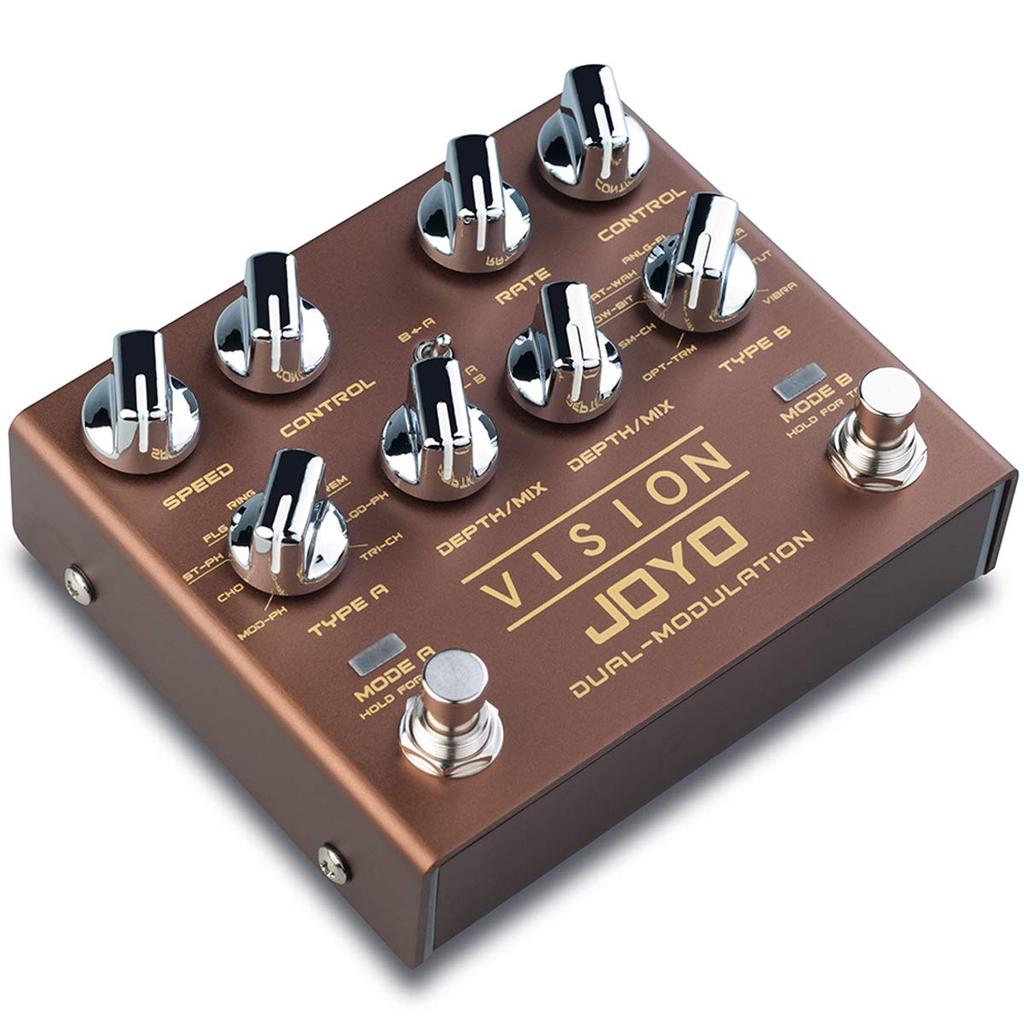 JOYO Effector VISION стерео педаль двойной модуляции [] R-09 DUAL-MODULATION