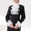 Retro Collar, Sleeves, Lace Trim Collar, Court Ruffle Collar, Faux Collar