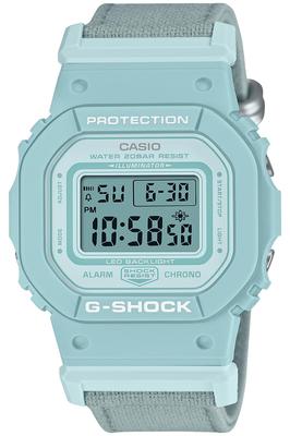 [Casio] Часы G-Shock [] Ограниченная сеть среднего размера модель FOOD TEXTILE материал ремешок из биомассы пластик GMD-S5600CT-3JF Мужские сине-серые