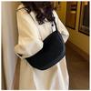 Холщовая сумка женская новая корейский стиль минималистичная студенческая инстаграм стиль Гонконг стиль на плечо через плечо сумка-мессенджер