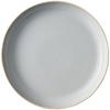 Aito Seisakusho Curry and Pasta Plate Dishwasher Safe Gray L 25cm Mino Ware Made In Japan 111240 "Milky Tone" Approx.