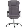 VidaXL Reclining Office Armchair Reclining Seat Computer Chair Adjustable Backrest and Footrest Office Furniture 349621