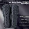 Motorcycle Seat Cushion Rear Seat Pads 3D Blow Air Cushion Shockproof Breathable Moto Saddle Cushion Slow Rebound Memory Gel Pad