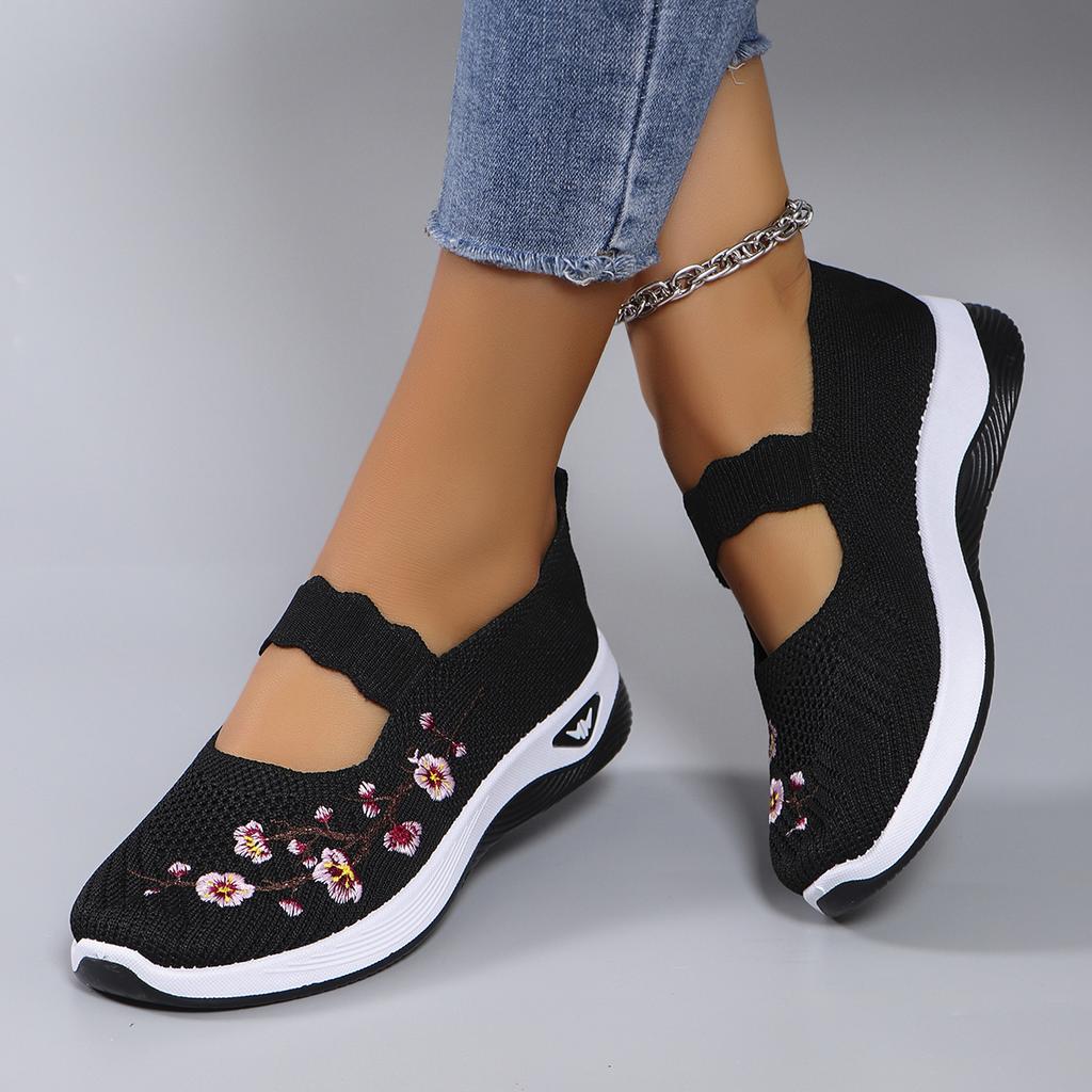 Women's Summer Breathable Mesh Flat Shoes Women's Shoes Casual Sports Shoes