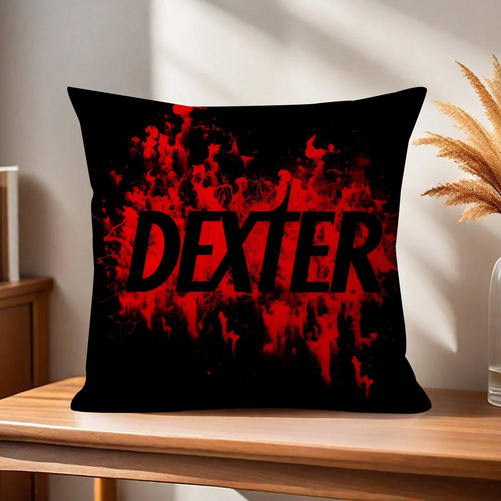 HOT TV DDexterES morganS Personalized picture text home decorative pillows Household Gifts xcm