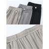 Mom's Summer Pants Grandma's Thin Cropped Pants Women's Pants High Waist Straight Leg Loose Grandma Pants