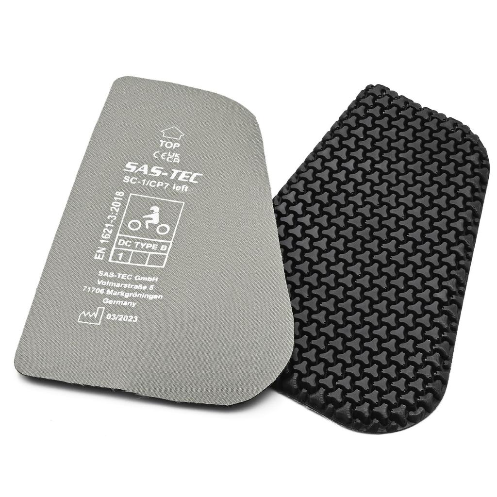 Защита груди для мотоцикла Daytona Triple Flex Тонкий Раздельный тип Уровень CE 1 Мгновенное затвердевание Рекомендовано JMCA Комплект левый и правый Только корпус 32506