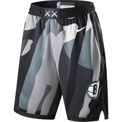 Баскетбольные шорты X Kaws 24-25 City Edition, удобные, стильные, эластичные, унисекс, с значком FQ4398-007