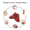 Natural Red Agate Scraping Board Jade Massager Gouache Scraper Facial Body Guasha Lifting Sap Cupuncture Point Massage Skin Care