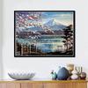 5D Diamond Sea Snow Mountain Scenic Craft Painting Mosaic Gift Diy Diamond Embroidery Kits Wall Art