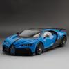 1/18 Bugatti Chiron PUR SPORT Alloy Sports Model Diecasts Metal Racing Super Car Model Simulation Sound and Light Kids Toys Gift