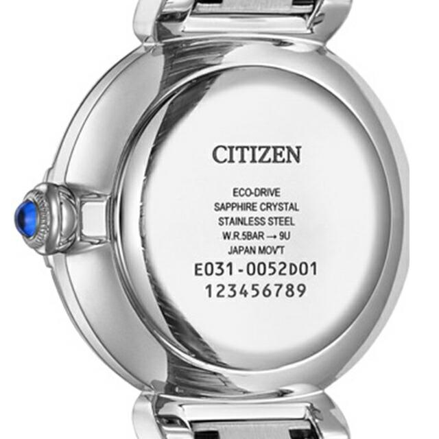 CITIZEN L ROUND Collection L Analog Eco-Drive Watch, Women's, Diamond, Solar, EM1060-87Y
