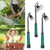 5/6/11 Tines Gardening Hand Weeder Tool Multifunctional Hand Weed Remover Uprooting Weeding Tool for Yard Lawn Garden