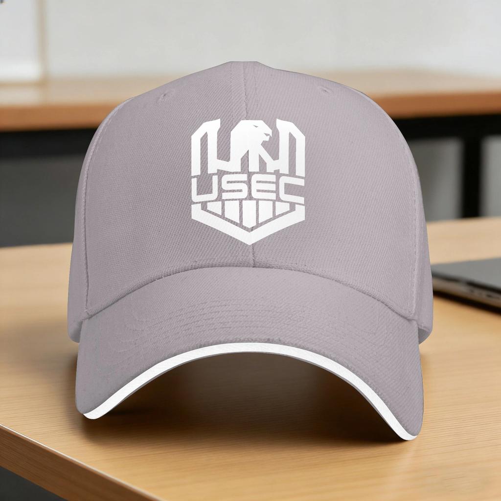 Escape From Tarkov Usec Маленький Белый Логотип Повседневная Бейсболка Для улицы Тренировок Тракер Кепка Солнце Женская Мужская Классические Бейсболки