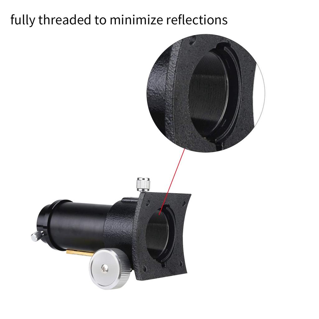 Svbony SV181 Телескопический фокусер дюймовый реечный и шестеренчатый Ньютоновский телескопический фокусер полностью металлический 1,25 R&P