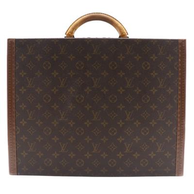 Президентский чемодан M53012 винтажный Портфель Коричневый Канва Monogram унисекс Б/у