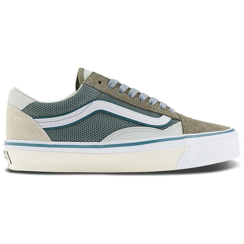 Vans TDC Cushioning Low Top Skateboard Shoes Unisex Beige Green Vans VN000MY4BGK