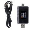 USB Tester 5 Set Data Storage Dynamic Monitoring USB A Type C Voltage Current Power Multimeter