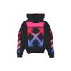 OFF WHITE Диагональный Худи на молнии с начесом OMHA073E19B020241088
