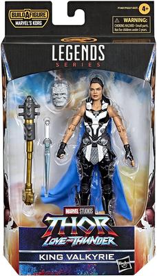 Любовь и гром Marvel Legends 6-дюймовая фигурка Korg Series King Valkyrie MARVEL STUDIOS THOR LOVE AND THUNDER 2022 MARVEL LEGENDS 6-дюймовая фигурка
