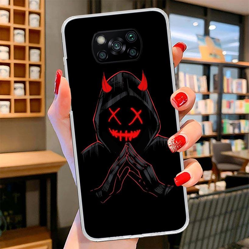 Devil Bad Boy Anime Cover Phone Case For Xiaomi Poco F7 Ultra X7 X6 X5 Pro M7 Redmi 15C 15 13C 13 12C 12 10C 10 9A 9C 9T 9 Shell