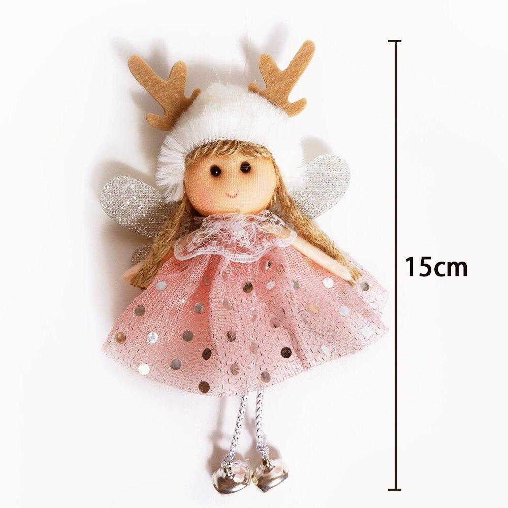 Рождественские украшения, кукла-ангел, игрушка, подвесной кулон, елочные украшения, рождественские украшения для дома, Новый год