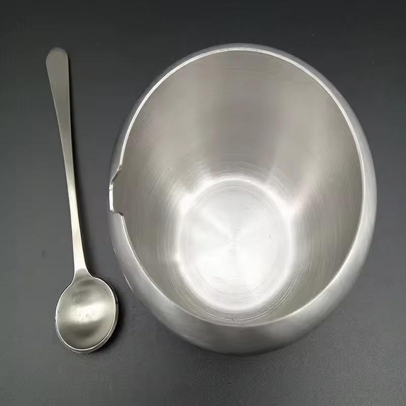 Сахарница из нержавеющей стали 304 с прозрачной крышкой, органайзеры для хранения сахара, 3 сервировочные ложки и нескользящее основание